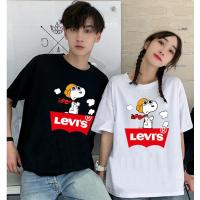 ราคา BK 195 LEVISเสื้อยืดแขนสั้นพร้อมส่ง 8สี ลายการ์ตูน ขายดีตามเทรนต์ ลายน่ารัก สีสันสดใส่น่ารัก ใส่ได้ทั้งหญิงและชาย S XXL ปลีก ส่ง (3314862396)