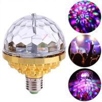 ราคา LED หมุนลูกแก้วที่มีสีสัน Magical แสงบอล LED เวทีโคมไฟหลอดไฟ (15734826595)