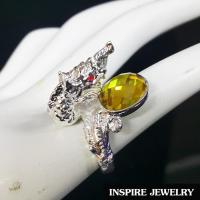ราคา Inspire Jewelry แหวนพญานาค พญานาคฝังพลอยบุษราคัม พระพิฆเนศปางค์เสวยสุขพระพิฆเนศปางค์ประทานพร เลือกวงใดวงหนึ่ง งานจิวเวลลี่ งานแฟชั่นอินเทรน ตัวเรือนหุ้มเศษเงินแท้อย่างหนาพิเศษ ใส่ดี สวยหรู (2143342010