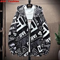 ราคา เสื้อแจ็กเก็ตกีฬาแขนยาวเทรนด์เกาหลีแจ็คเก็ตมีฮู้ดแฟชั่น4XL ไซส์ใหญ่สำหรับผู้ชายเสื้อแจ็คเก็ต PUMA สไตล์เกาหลี (20136261903)