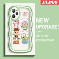 ราคา JIUMOO เคสสำหรับ Realme C35 Narzo 50A Prime Case แฟชั่น Toy Story ขอบครีมลูกคลื่นเคสมือถือกันกระแทกแบบใสนิ่มโปร่งใสลายกล้องถ่ายรูปสร้างสรรค์เรียบง่ายปลอกป้องกันอ่อนโยน (18901982516)