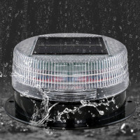 ราคา LIULIU MEI Solar Energy Car LED Red Blue Flashing Strobe Beacon Emergency Warning Alarm Flash Light Lamp For Car Truck Auto Night Construction (18744229039)