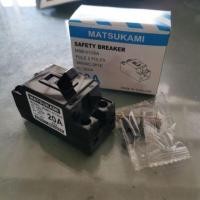 ราคา Safety Breaker MATSUKAMI เบรกเกอร์ 2P มัตซูกามิ (20125980913)