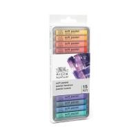 ราคา Winsor and newton chalk soft pastel set 15 30 I ชุดสีชอล์ค (19151785211)
