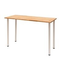 ราคา โต๊ะคอมพิวเตอร์ โต๊ะทำงาน โต๊ะออฟฟิศ หนา 3 cm กว้าง 60 cm ยาว 110 170cm ไม้พาราแท้ พร้อมขา IKEA โดนน้ำได้ไม่พอง (17565797305)