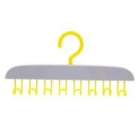 ราคา เข็มขัดไม้แขวนเสื้อผ้า8ตะขอผูกบราหมวกที่ชั้นวางจัดระเบียบประหยัดพื้นที่ที่ใส่ที่เก็บเสื้อผ้าตู้เสื้อผ้า (20268389728)