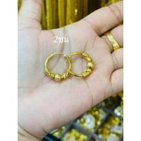 ราคา ทองหุ้ม ทองชุบ ทองk ต่างหูทองหุ้ม100 (18125281313)