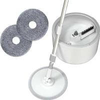 ราคา ไม้ม๊อบถูพื้น ไม้ถูพื้น Spin Mop ชุดถังปั่นสแตนเลส พร้อมไม้ถูพื้นและผ้าม็อบไมโครไฟเบอร์ 2ผืน หัวไม้ม็อบหมุน 360องศา ถังป (17976760955)