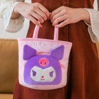 ราคา DISFUNNY เด็กๆเด็กๆ น่ารักน่ารักๆ สำหรับนักเรียน ตุ๊กตาของเล่นของขวัญ การ์ตูนลายการ์ตูน การ์ตูนลายการ์ตูน คุโรมิ แมว KT ปิกาจู กระเป๋าตุ๊กตาผ้าพลัช กระเป๋าสะพายไหล่แบบสั้น กระเป๋าสำหรับผู้หญิง กระเป๋า