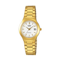 ราคา นาฬิกา รุ่น Casio นาฬิกาข้อมือผู้หญิง สายสแตนเลส สีทอง รุ่น LTP 1170N 9A Gold MTP 1170N 9A ใหม่ของแท้100 ประกันศูนย์เซ็นทรัลCMG 1 ปี จากร้าน MIN WATCH (8278089931)