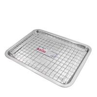 ราคา ถาดสแตนเลส ถาดใส่อาหาร ถาดอาหาร ถาดข้าวแกง พร้อมตะแกรง ถาดสแตนเลสคุณภาพสูง ถาดอาหาร ถาดขนม ถาดผลไม้ ถาดร้านค้า ถาดของทอด (5140822932)