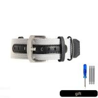 ราคา สายนาฬิกาหนังแท้ไนลอนทอสำหรับ Hamilton สีกากี Field Retro Army Rolex Seiko สายนาฬิกา 20 มม 22 มม อุปกรณ์เสริม (19645553086)