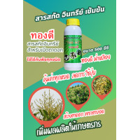 ราคา ทองดีฝ่าเหลือง อาหารเสริมพืช อินทรีชนิดน้ำ สูตรเปิดตาดอก ขนาด500ซีซี (19202522796)