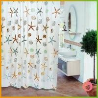 ราคา AllWell ม่านกั้นห้องน้ำ ม่านกันน้ำ ม่านพลาสติก shower curtain (16952496863)
