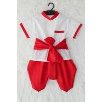 ราคา ชุดไทยเด็กคอจีนย้อนยุคผ้า oxford (18711530019)