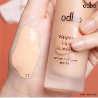 ราคา โอดีบีโอ เวทเลส ลิควิด ฟาวเดชั่น OD4000 Odbo Weightless Liquid Foundation รองพื้น เนื้อลิควิด บางเบา x1ชิ้น (17166057663)