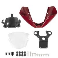 ราคา Allotmark กระจกรถจักรยานยนต์กระจกไฟหน้า Upper Shield Flyscreen สำหรับ Ducati Monster 937 950 Monster937 Monster950 2021 2022อุปกรณ์เสริม (16189013027)