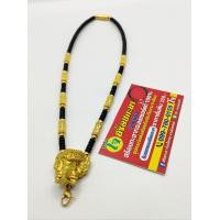 ราคา สร้อยกะลาเม็ดทองเรเซอร์แต่งหัวช้างอะไหล่แต่งทองไมครอนห้อยพระ1องค์ (16119127447)