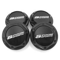 ราคา Style car 4PCS 68MM SPOON Sports Rim Cap Car Wheel Center Hub Caps Dustproof Cover (16932028548)