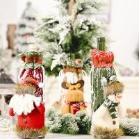 ราคา DD Store Holiday Products Christmas Knitted Faux Bark Cute Wine Bottle Cover (16534880601)