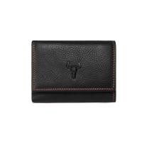 ราคา MINGCLAN Trifold Short Wallet Genuine Leather RFID Blocking Coin Pure Men Women (15259593700)