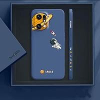 ราคา For OPPO Find X5 Pro Case Astronaut Square Liquid Silicone Phone Case For OPPO Find X5 Funda Soft Cover FindX5 X 5 X5Pro Cases (14408508931)