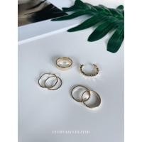 ราคา everyday created ring set แหวนเซตเกาหลี 5 ชิ้น (14207085451)