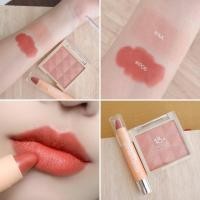 ราคา เซตคู่ ลิป MYCA MADD MATTE บลัชออน MYCA 18 Nude Blush Powder จับคู่ แมทท์ สีสวยๆ (14138045671)