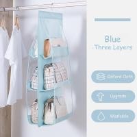 ราคา กระเป๋าเก็บของตู้เสื้อผ้าหลายชั้นแขวนกระเป๋าหนังจัดระเบียบโฟลเดอร์กระเป๋าเก็บของผู้หญิงกระเป๋าเก็บของตู้เสื้อผ้ากระเป๋าแขวน (10733398963)