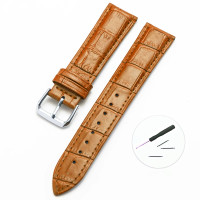 ราคา สายนาฬิกาหนังวินเทจแท้ Cowhide Watch Band 12Mm 13Mm 14Mm 15Mm 16Mm 17Mm 18Mm 19Mm 22Mm 24Mm (18711043454)
