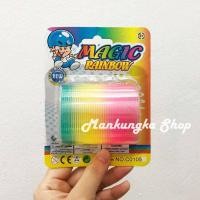 ราคา สปริง สปริงสายรุ้ง ของเล่นเด็ก Rainbow Spring (16621274730)