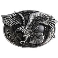 ราคา Nice Buckle For you หัวเข็มขัด สีเงินดำ เป็นรูปนกอินทรีย์ สวยเด่น เป็นสง่า สีเงินดำ (465612587)