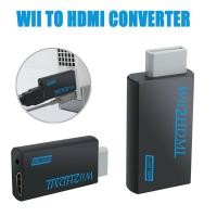 ราคา Wii เครื่องแปลงสัญญาณเป็น HDMI WII2HDMI Wiiอะแดปเตอร์ต่อสัญญาณภาพวิดีโอ HD รองรับ720P 1080P 3 5มม พร้อมสาย HDMI 1ม สำหรับ Nintendo Wii (9962834011)