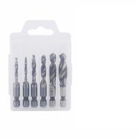ราคา 6ชิ้น ดอกสว่านก๊อกน้ำ Hss Countersink ชุดลบมุมเมตริก M3 M4 M8 M6 M10เหล็กความเร็วสูง (21148836343)