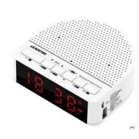 ราคา Clock Radio with Bluetooth SpeakerRed Digit Display with 2 DimmerFM radio USB Port Bedside led Alarm Clock (20627271093)