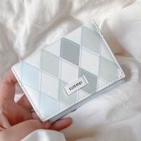 ราคา TAIDU กระเป๋าสตางค์แฟชั่นที่เรียบง่าย กระเป๋าสตางค์ลายสก๊อตสีน้ำเงินน้ำทะเลสไตล์เกาหลี ins กระเป๋าใส่การ์ดอเนกประสงค์อเนกประสงค์แบบเฟรชวินด์ (20348312084)