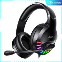 ราคา Shiwaki Stereo Gaming Headset w Noise Canceling Mic Headphones with Mic for PC Laptop (20867355292)