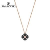 ราคา Swarovski LATISHA Four Leaf Clover Necklace Rose Gold Female Clavicle Chain Double Sided Flower (19756691226)
