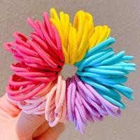 ราคา 100ชิ้น เซ็ตMother Babyน่ารักสีสันพื้นฐานเกลียวผมวงยืดหยุ่นผมเปียขนาดเล็กผมScrunchiesยางรัดเด็กอุปกรณ์เสริมผม (18399887254)