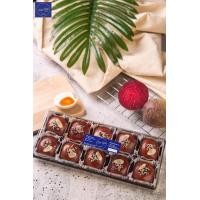 ราคา เปี๊ยะลาวา ไข่เค็ม แป้งบีทรูท 10 ชิ้น by Mae Ying bakery ขนมอร่อยๆๆถูกๆ (12634758369)
