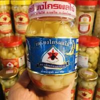 ราคา กระเทียมโทนดองโสม กระเทียมโทน ขนาด 190 กรัม กระเทียมโทนดอง กระปุกเล็ก ตราดอกกล้วยไม้ เกรียงไกรผลไม้ ตลาดวโรรส ของฝากจากเชียงใหม่ (11429383446)