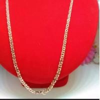 ราคา สร้อยคอเลทเล็กนากลายโซ่แบน (13413915411)