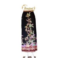 ราคา กระโปรงทรงเอ ผ้าปาเต๊ะ Batik fabric 25 บริการตัดตามไซด์ของลูกค้า รอบเอว สะโพก ความยาว (10235122381)