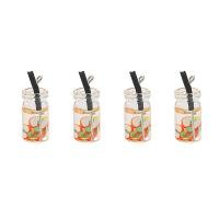 ราคา 6ชิ้น ถุง Handmade ใสแก้วขวดเก็บฝัน Charms Mini ขวดน้ำดื่ม FruitOrange สตรอเบอร์รี่น้ำมะนาวองุ่น Charm จี้สำหรับสร้อยคอต่างหูพวงกุญแจ DIY Craft (9359374291)