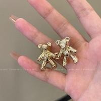 ราคา DREJEW หมุดปักลายหมีรูปทรงน่ารักกางเกงตาข่ายสีแดงรัดเอวกระชับสิ่งประดิษฐ์ขนาดกางเกงยีนส์เดนิมหัวปรับ (19875427514)