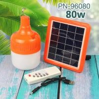 ราคา Telecorsa 50W 12 15ชม หลอดไฟโซล่าเซลล์ แผงโซล่าเซลล์และหลอดไฟ แผง โซล่าเซลล์50w รุ่น Solar Light Blub Remote 07a GD (7140080119)