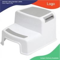 ราคา SAKU เก้าอี้สตูล 2 ชั้น TG59339 สีขาว เทา (15866232927)