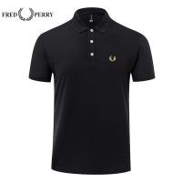 ราคา เสื้อโปโลแท้นำเข้า2023 FRED PERRY ของแท้สำหรับผู้ชายและผู้หญิงเสื้อยืดผ้าฝ้ายปักหูสั้นธุรกิจลำลองฤดูร้อน (20576973053)