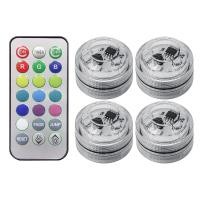 ราคา โคมไฟภายในรถ LED ติดผนังไร้สายควบคุมด้วยรีโมตโคมไฟตู้ปลา RGB ใต้น้ำสีสันสดใสกันน้ำได้ (20212901956)