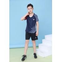 ราคา เสื้อแห้งเร็วเสื้อกีฬาเด็กเด็กหญิงเด็กชายเสื้อแบดมินตันใหม่ (17230142366)